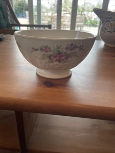 Vintage rose pink floral bowl petrus regout Bowl - Picture 1 of 5
