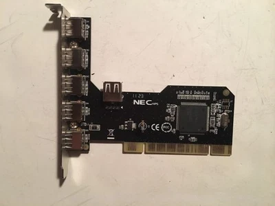 Syba 6 port (5+1) usb 2.0 pci card , next chipset sd-necu2-5e1i - Image 1 of 3