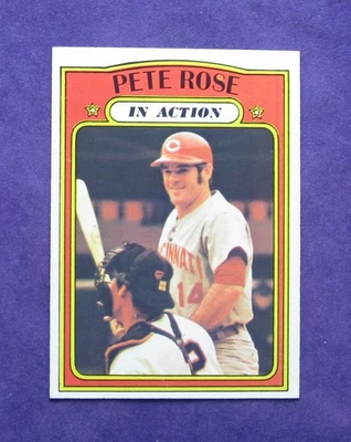 Tarjeta 1972 Topps Pete Rose en acción #560 aspecto muy nítido" Foto 1 de 3