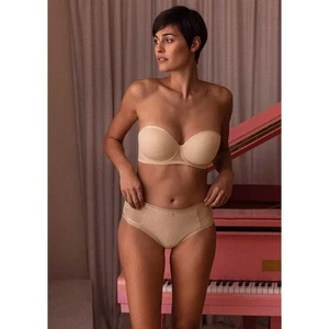 NEW Freya Tailored Moulded Strapless Bra - Nude - 32F - Picture 1 of 6