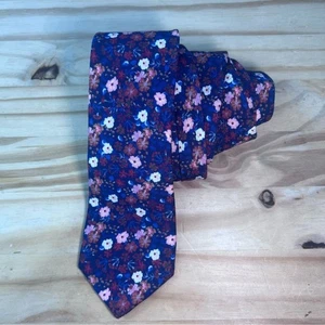 Bar III Snyder Floral Viskose Krawatte - Neu mit Etikett - Bild 1 von 8