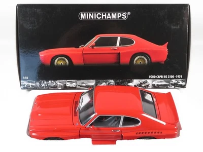 1:18 Minichamps 180748001 Ford Capri RS 3100 1974 red B425  - Bild 1 von 4
