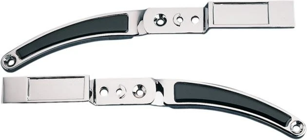 Puntales de guardabarros trasero DS estilo stock cromados Harley Davidson 883/1000/1100/1200 Foto 1 de 1