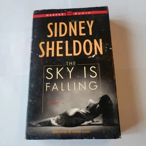 The Sky Is Falling Sidney Sheldon 4 Cassette Audiobook 2000 Karen Allen Harper - Picture 1 of 7