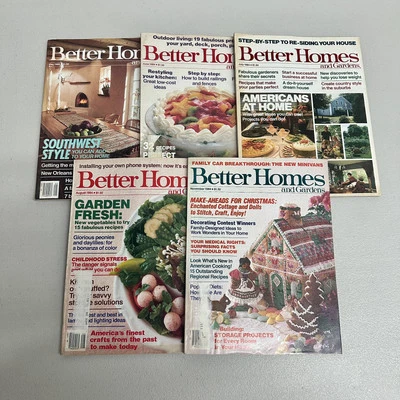 Better Homes and Gardens Magazine 1984 - Lot of 5 Issues - VINTAGE Foto 1 de 4