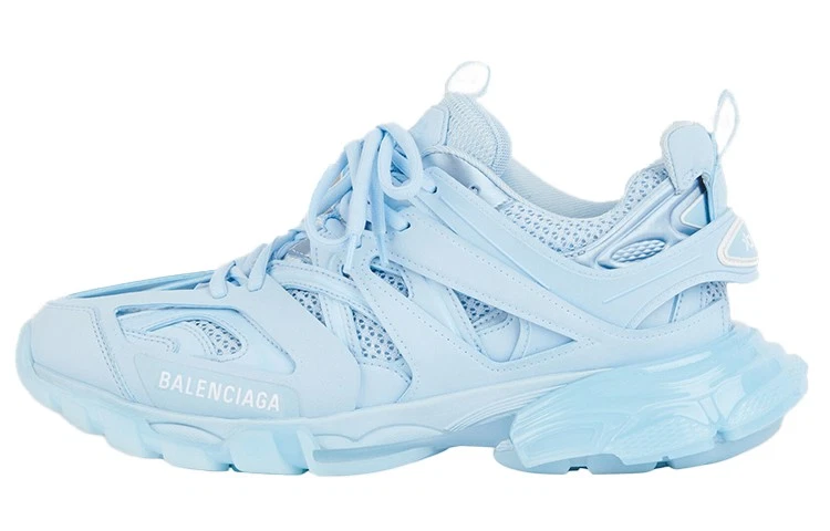 Size 5 - Balenciaga Track Sneaker Clear Sole - Light Blue W