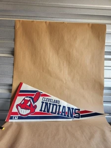 Cleveland Indians Baseball MLB Pennant *READ* - Foto 1 di 6