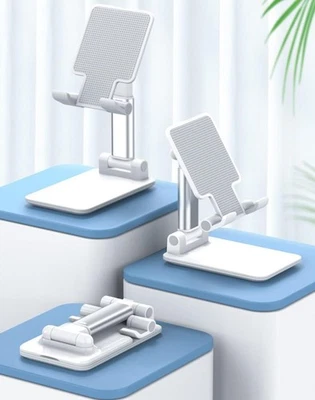 Supporto cellulare da tavolo supporto supporto cellulare smartphone tablet iPad - Immagine 1 di 4