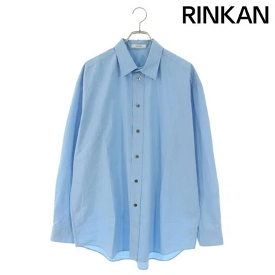 Camisa de manga larga The Row THEROW 970 W2567Miller lisa de gran tamaño para hombre M usada 4e Foto 1 de 4