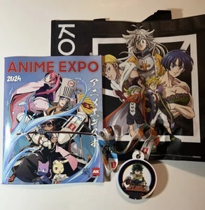 Anime Expo AX 2024 Offizieller Programmführer & Geschenktasche & My Hero Schlüsselband - Bild 1 von 2