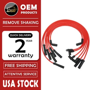 7PCS Spark Plug Wires For Chevy GMC Astro Blazer Jimmy 96-07 V6 4.3L M629182 - Picture 1 of 9