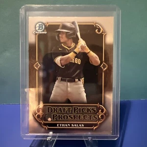Ethan Salas Draft Picks and Prospects 2023 Bowman Chrome Draft SD Padres - Picture 1 of 5