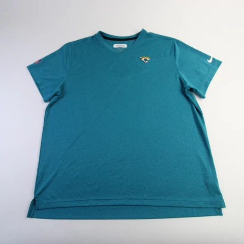Jacksonville Jaguars Nike NFL On Field Apparel Dri-Fit Short Sleeve Shirt Cover