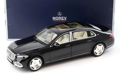 1:18 Norev Mercedes-Maybach S-Class S680 4Matic Limousine 2021 Nera - Immagine 1 di 4