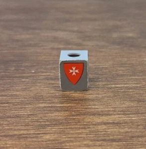 LEGO Minifig Vest W Shield W White Maltese Cross on Red Background 3840pb04 6075 - Picture 1 of 3