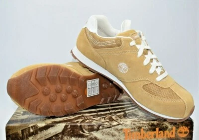 New Vintage! Timberland Metro Run Sneakers Wheat/Ble Juniors Size 5 M (48933) - Image 1 of 4