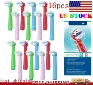16X Precision ElectricToothbrush Replacement Brush Heads For Braun - Picture 1 of 9