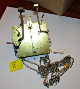 HAMILTON 1151-050 Grandfather Clock Movement 94cm w/ Chains - Picture 1 of 5