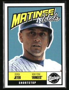 Derek Jeter 2001 Upper Deck Vintage #M2 Baseball Card New York Yankees - Picture 1 of 2