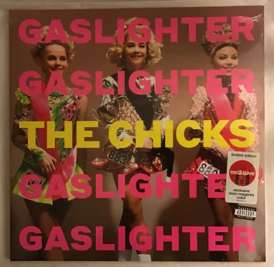 Dixie Chicks Gaslighter Exclusive Neon Pink Magenta Colored Vinyl LP NEW SEALED - Image 1 of 2