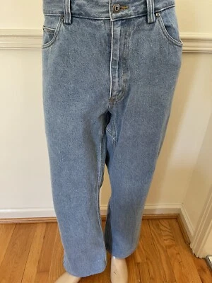 Pantalón de mezclilla para hombre Duluth Ballroom calce relajado lavado a la piedra 36x30 86069 - 5 bolsillos Foto 1 de 4