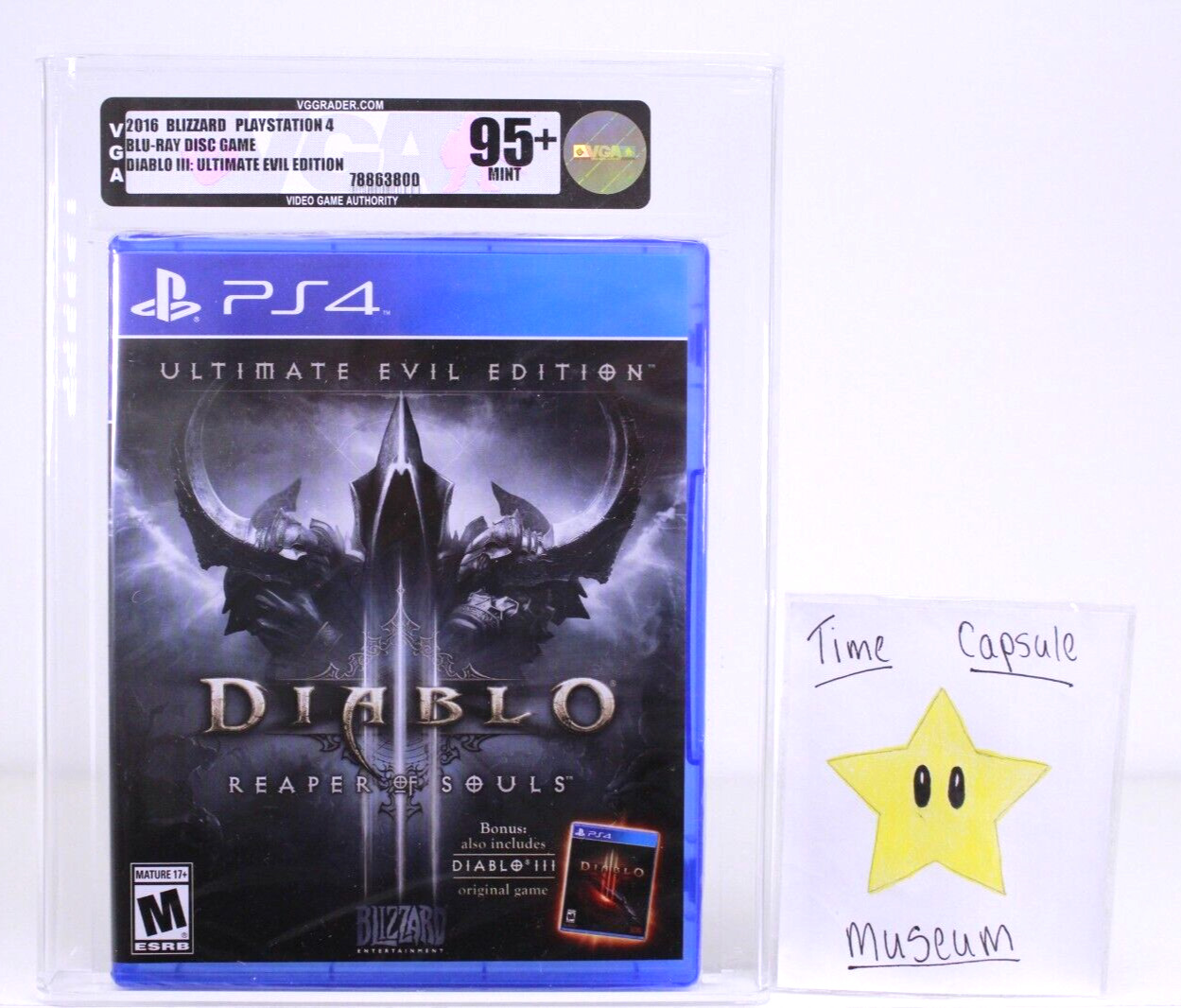 Diablo III Ultimate Evil Edition Playstation 4 PS4 New Sealed WATA VGA CGC 95+