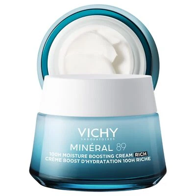 VICHY Mineral 89 Crema Rica, 100H Crema Hidratante Moi... Foto 1 de 4