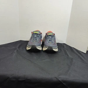 Hoka One One Bondi 7 Mens Sz 12 Blue Cushioned Running Sneakers Comfort Neutral - Picture 1 of 22