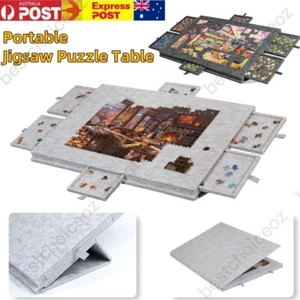 Large Tilting Puzzle Board with Stand Cover Lightweight Felt Puzzle Plateau - Picture 1 of 28