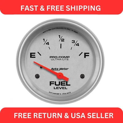 Medidor de nivel de combustible eléctrico AutoMeter 4414 Ultra-Lite Foto 1 de 2