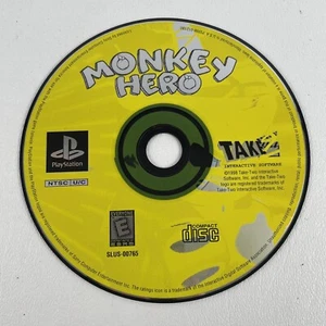 🔥Monkey Hero (PS1 Sony PlayStation 1, 1999) Disc Only TESTED!🔥 - Picture 1 of 2