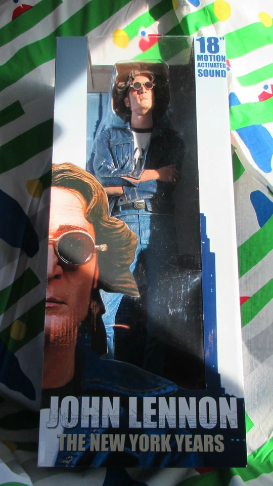 NECA 2006 RARE John Lennon 18" Figure With Motion Activated Sound
