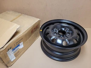 Hyundai Coupe Steel Wheel 5.5JX14 1998-2001 Black 5291023240 NEW OEM Genuine - Picture 1 of 12
