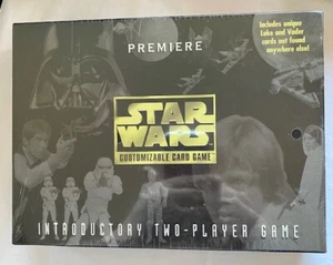 1995 Sealed Premiere Star Wars Premiere Introductory Two-Player Game 120 Cards  - Picture 1 of 7