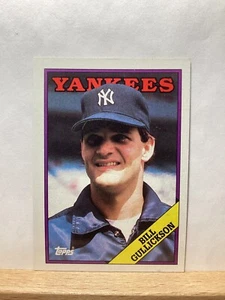 Topps 1988 Baseball Card: Bill Gullickson, New York Yankees - Card #711 - Picture 1 of 2