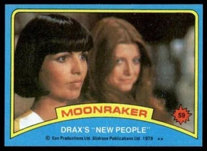 1979 Topps James Bond Moonraker #59 DRAX'S "NEW PEOPLE - Picture 1 of 2