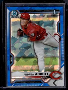2021 Bowman Draft Sapphire Edition #BDC-8 Andrew Abbott - Picture 1 of 2