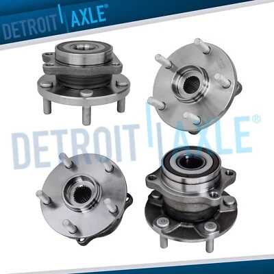 4 подшипника передних и задних колес и ступица для Subaru Impreza WRX STI 2,5 л 2008-2012 годов выпуска - Изображение 1 из 4