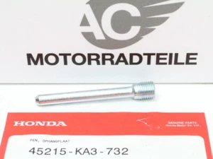 Honda VTR 250 Bolzen Bremssattel Vorne original bolt front brake caliper Genuine - Picture 1 of 1