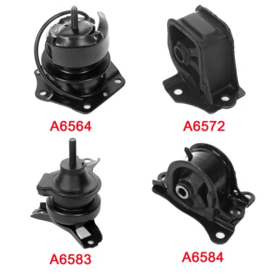 Montaje de motor y transmisión 4 piezas para Honda Accord LX 1998-2001 sedán 4 puertas 2,3 L Foto 1 de 4