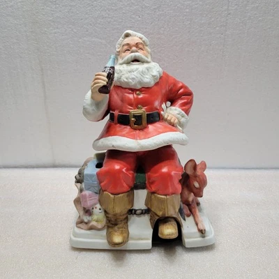 1993 Melody in Motion Limited Edition Coca-Cola Santa Claus ( Read ) - Image 1 of 4