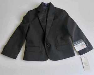 NWT Nautica Size 2T Black One-Button Tuxedo Jacket (Jacket only) - Picture 1 of 6