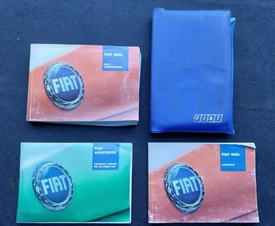 LIBRETTO USO E MANUTENZIONE FIAT IDEA 2003 ITALIANO ORIGINALE - Immagine 1 di 4