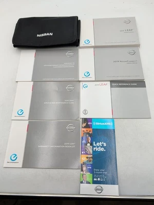 2019 Nissan Leaf Owner’s Manual With Connect Navigation Quick Reference Guide Foto 1 de 4