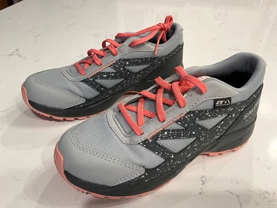 Niño Talla 3 Salomon Outway Impermeable (asfalto/gris oscuro/melón) Foto 1 de 4