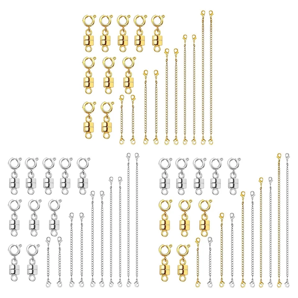 Necklace Clasp and Closures for Women Girls Necklace Chain Extenders - image 1 of 1