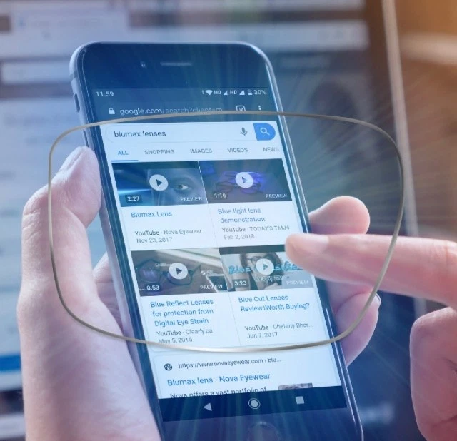 1.5 single vision PENTAX Blue V light re-glaze to your own frame Lenses