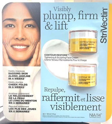 2x Strivectin Contour Restore Tightening Face Cream 1 oz each Facial Moisturizer - Image 1 of 2