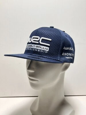 WRC World Rally Championship Flat Snapback Kappe, Mütze, Cap navy