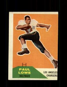 1960 PAUL LOWE FLEER #76 CHARGERS *G8557